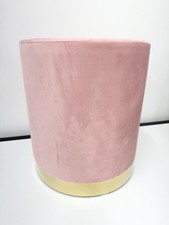 Pouf Velluto Rosa  Sgabello