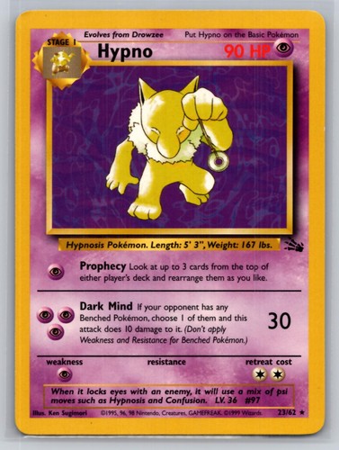 Hypno rare fossil - 23/62,