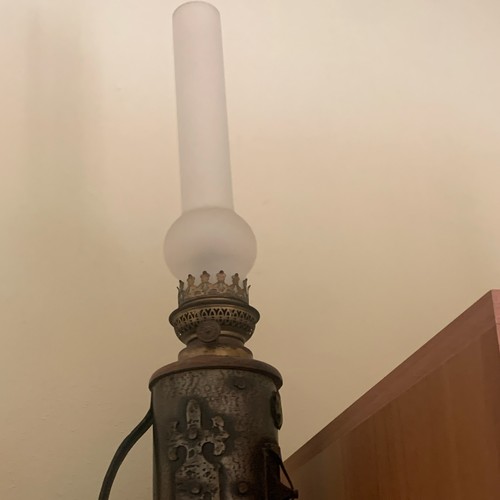 Lampada antica petrolio in - antica, a