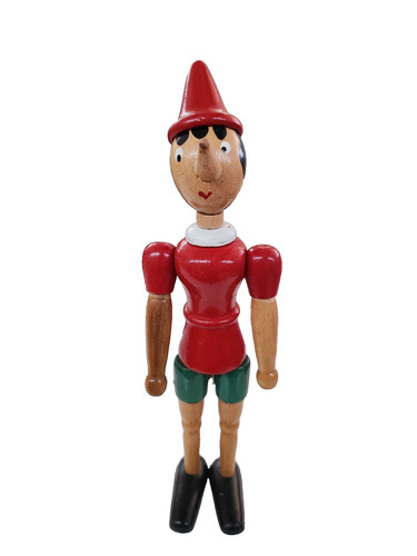 Pinocchio legno vintage - in,