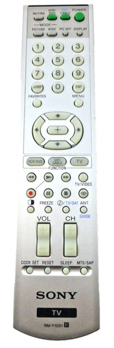 Y1001 sony telecomando tv - rm-y1001,