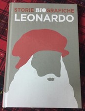 Leonardo Da Vinci Libro Storie BioGrafiche Vite Celebri in Forma Grafica N  