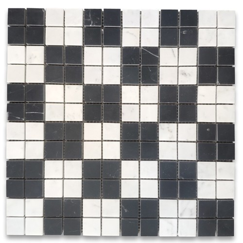 Piastrella mosaico plaid