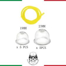 🇮🇹 KIT UNIVERSALE PRIMER POMPANTE CARBURATORE MOTOSEGA 19 23 MM ECHO STIHL HON