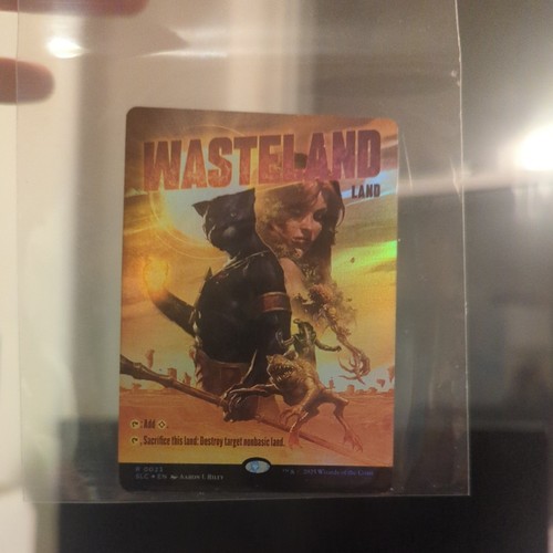 Wasteland secret lair foil - foil, mtg
