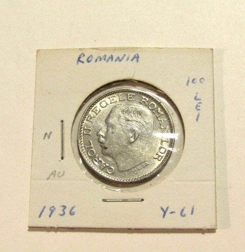 Moneta 100 lei romania 1936 - moneta,
