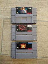 Lotto 3 Giochi Snes Super Nintendo Usa Street Combat Pit Fighter Ka Blooey