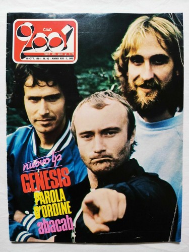 Ciao 2001 1981 genesis - ciao, 42-1981