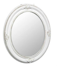 SPECCHIO DA PARETE SPECCHIERA CORNICE DECO LEGNO CLASSICO MODERNO SHABBY 65*54cm