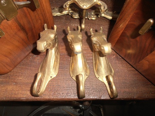 Vintage appendini ottone - ,