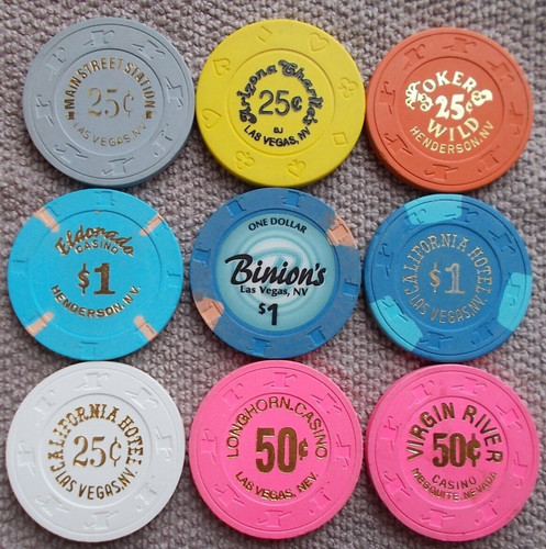 Nevada casino chips - casino,