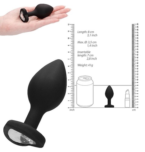 Plug anale big silicone - anale, in