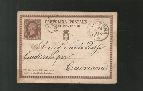 Italia regno cartolina postale - cartolina,
