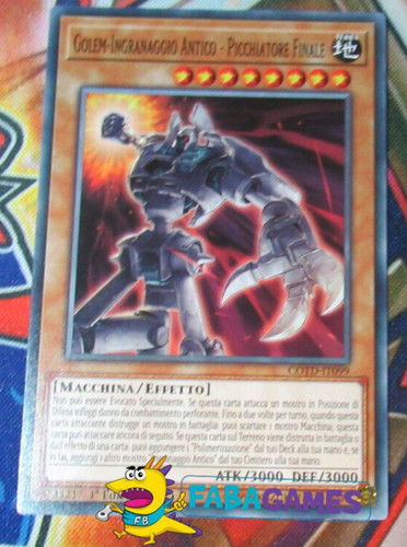 Gi oh golem - yu,