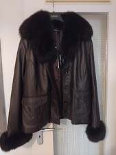 Giacca in pelle Arma con