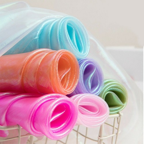 Tessuto organza trasparente
