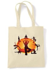 BORSA A TRACOLLA / BORSA A TRACOLLA YOGA WHEEL - Meditazione, Spirituale, Indù, Filosofia