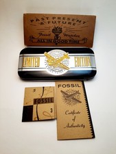 Scatola Orologi Fossil  rara da collezione con garanzia