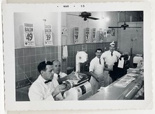 Bancone macelleria anni 50