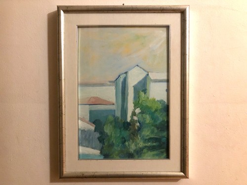 Quadro olio tela - olio, su