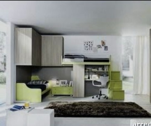 Cameretta con soppalco - cameretta,