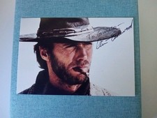 Clint Eastwood Autografo Originale 
