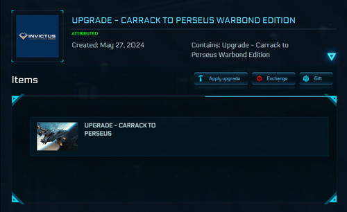 Star citizen ccu - ship,