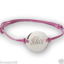 Bracciale con piastrina