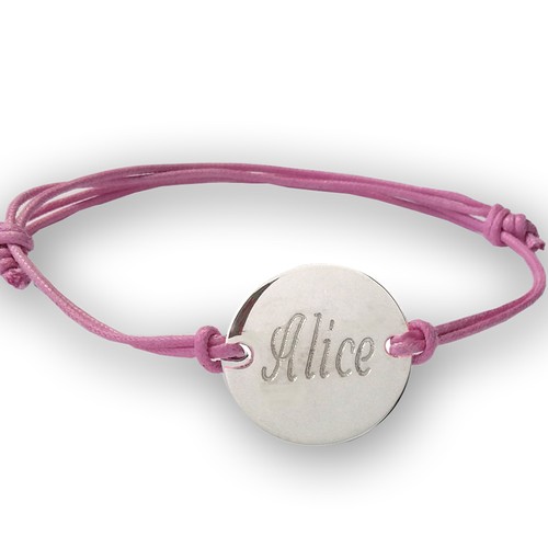 Bracciale con piastrina