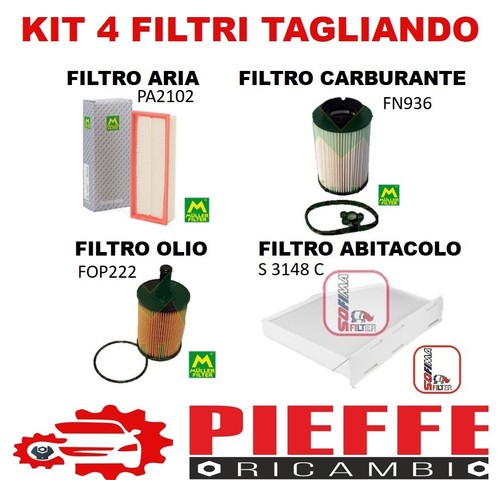 Kit filtri tagliando per - filtri,