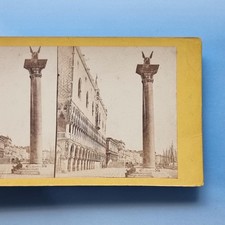Venice stereoview c1870 - stereoview, real