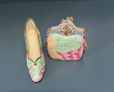 Set scarpe e borsette colorate