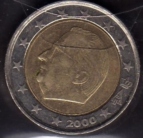 E193 moneta coin belgio 2 - e193, belgio: