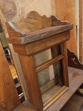 Antica vetrina vittoriana da