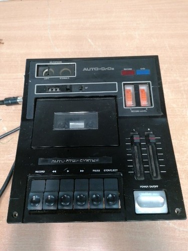 Vintage auto cassette deck - cassette,