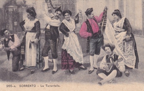 Cartolina napoli sorrento - cartolina,