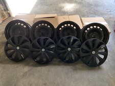  4 cerchi in ferro da 15 neri