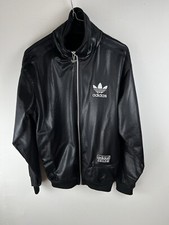 Adidas Chile 62 Felpa Giacca Nero Argento Taglia S Uomo Men Sweatshirt Jacket