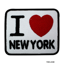 I Love New York Logo Iron/Sew