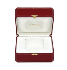 Scatola orologio Cartier rossa