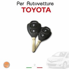 scocca guscio chiave telecomando toyota 2 tasti yaris corolla avensis rav4 prado