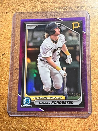 2024 bowman cromo - cromo, viola