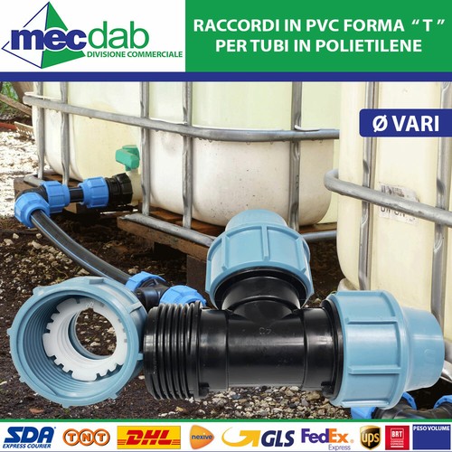 Raccordi polietilene forma - in,