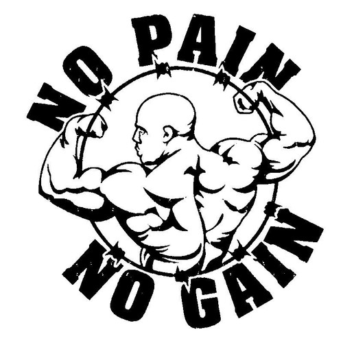 Adesivo parete pain - da, no