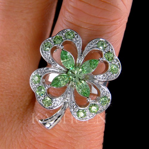 Anello shamrock irlandese - anello,