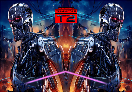Williams terminator flipper - terminator, 2