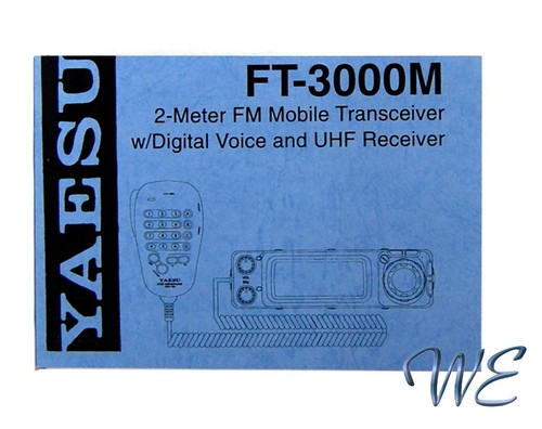 Nuovo yaesu 3000m manuale - nuovo,