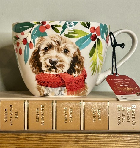 Tazza cane sciarpa naughty - cane, in