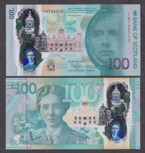 Unc bank scotland - £, 100