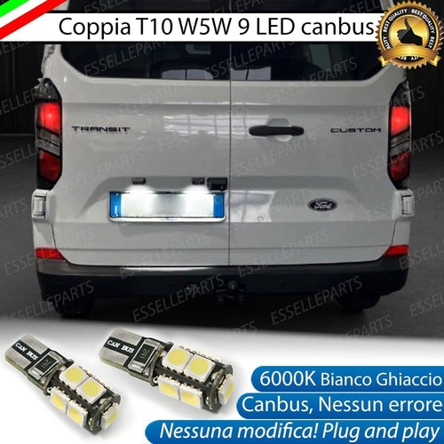 Coppia luci targa led per - targa,